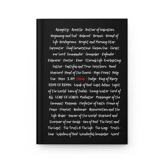 The Grace Brand Journal Black - "Names of Jesus"