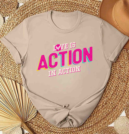 The Grace Brand T-Shirt - "Love is Action"